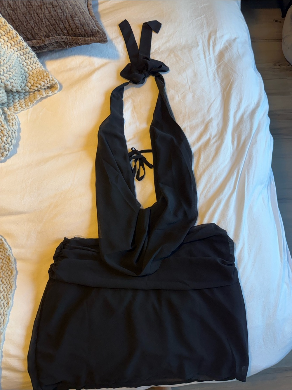 Peppermayo Black Mini Dress